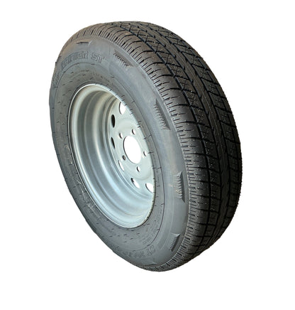 SILVER MOD. 205/75 R14 6PLY 5 on 4.5 W/RAINIER TIRE