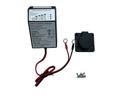 BRIGHTWAY 12V 5.0 AMP BATTERY CHARGER