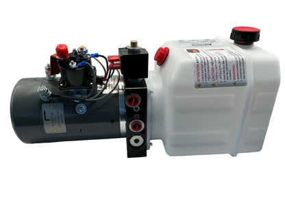 HYD PUMP DBL ACTING 4-BUTTOM 6QT