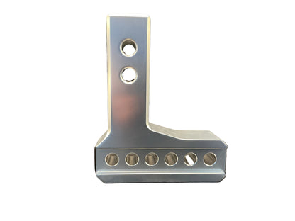 BULLETPROOF DROP/RISE HITCH 2" ALUMINUM MEDIUM DUTY