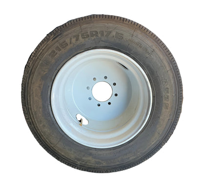 WHITE DUAL HD  215/75 R17.5 18 PLY W/RANIER TIRE