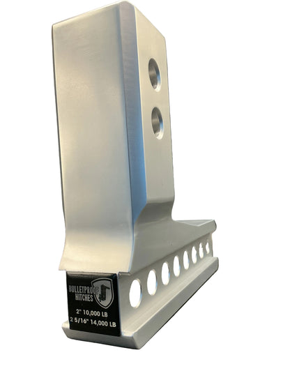 2.5" Aluminum Medium Duty 4"Drop/Rise Hitch