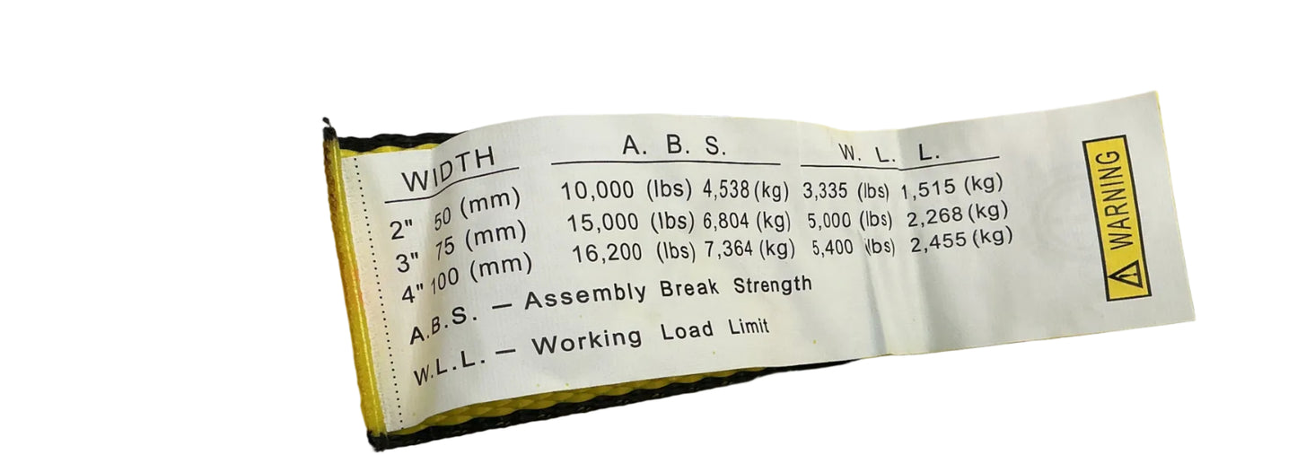 DOUBLE LOCKING WHEEL NET DOLLY STRAP (STRAP ONLY)