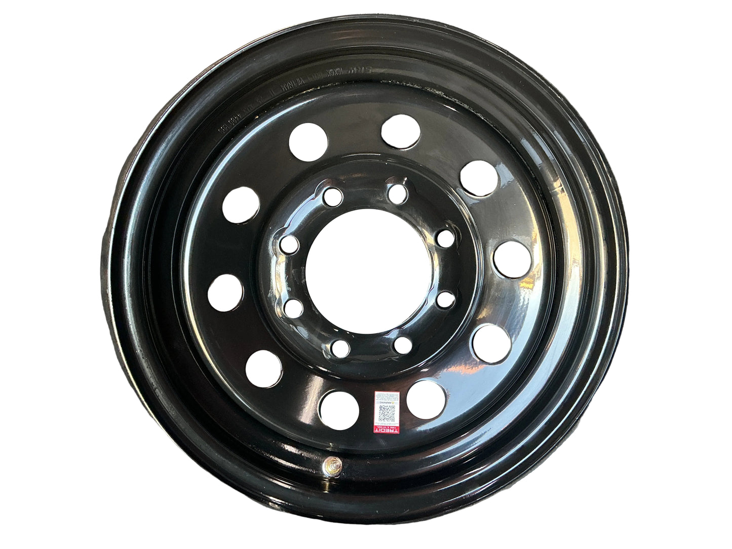 Black Mod with 235/80 R16 14Ply Rainier Tire 8 lug