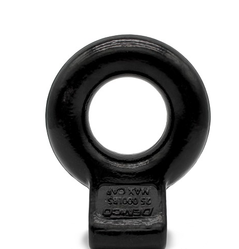PINTLE RING 10T 3" ID 6" OD BLK 25K