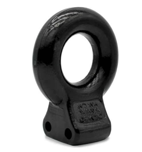 PINTLE RING 10T 3" ID 6" OD BLK 25K