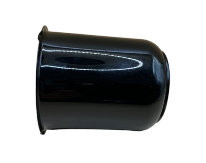 BLACK WITH BLACK AMER CHROME CAP STAINLESS PAINTED