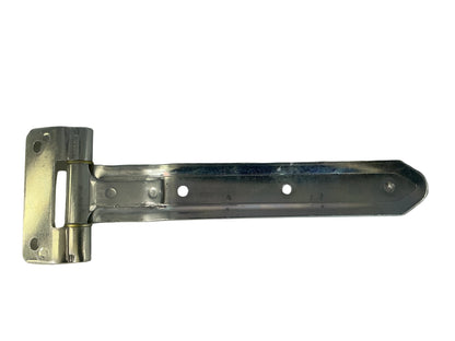 Strap Hinge, Zinc, 12 Long, Over Gasket 180 Degree