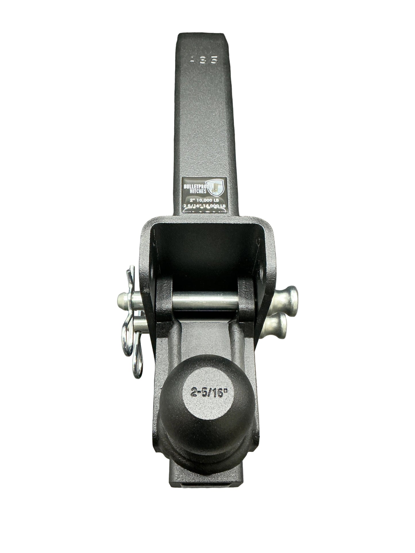 2" MEDIUM DUTY 2" DROP/RISE HITCH