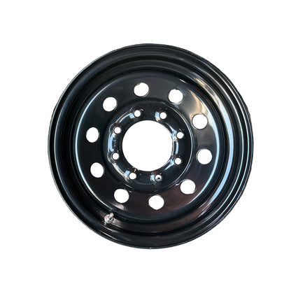 BLACK MOD RIM 16X6 8 lug on 6.5