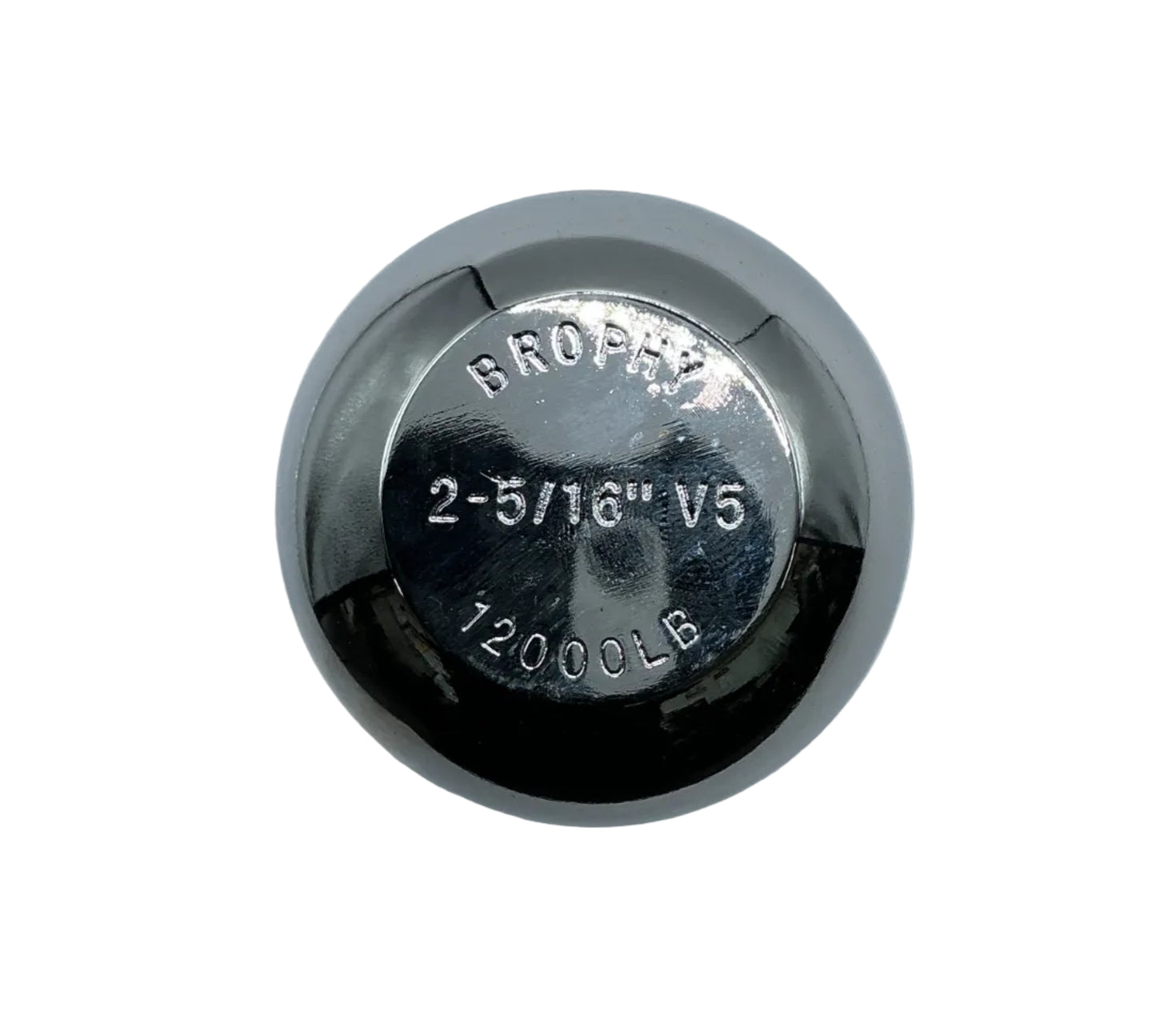 2-5/16”x1”x2-1/8” Chrome Hitch Ball