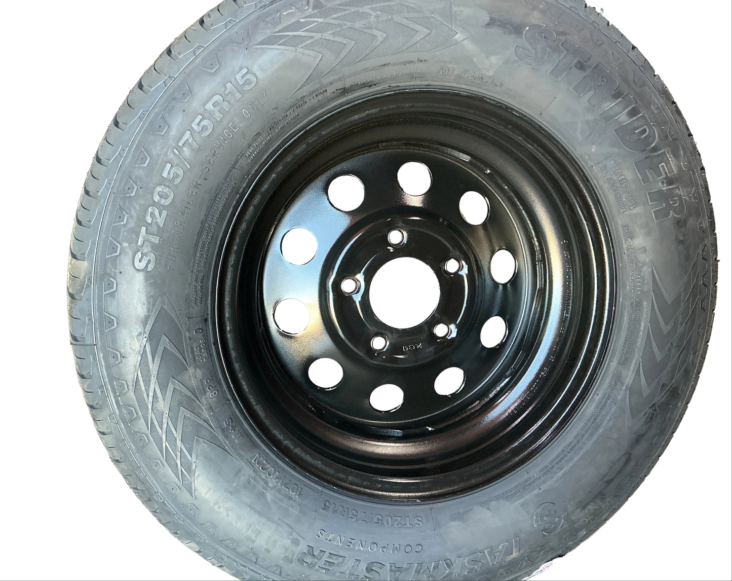 STRIDER BLACK MOD 205/75 R15 8PLY 15X5 5ON5