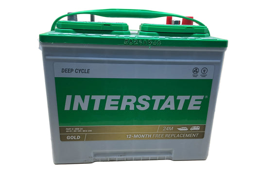 12V DEEP CYCLE BATTERY 24M