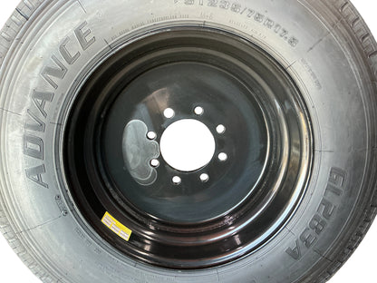 SUPER SINGLE with ADVANCE TIRE 235/75 R17.5 18PLY