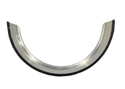 FENDER ALUMINUM SINGLE AXLE ROUND FOR HAULMARK AND WELLS CARGO 10x34x18