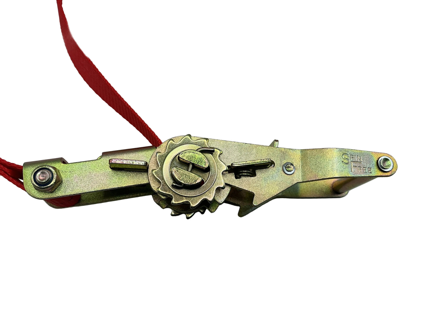 1"X4' RATCHET STRAP W/S-HOOKS RED WEB