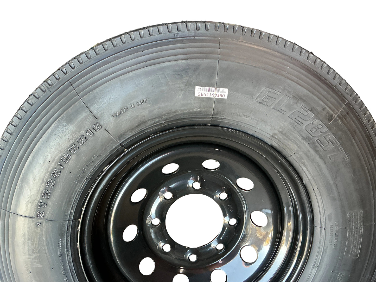 ADVANCE TIRE BLACK MOD 235/85 R16 16X6 8 ON 6.5 14ply