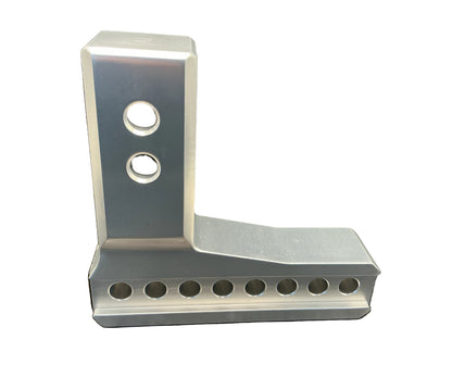 2.5" Aluminum Medium Duty 4"Drop/Rise Hitch