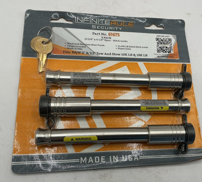 HITCH LOCKS FOR B&W 2" & 2.5" 10K & 18K