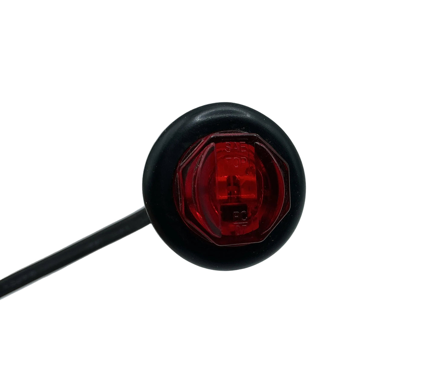 LED RED 3/4 MARKER/CLEARANCE GROMMET MOUNT