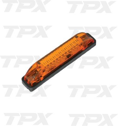 LED C/M THIN LINE CLEAR AMBER