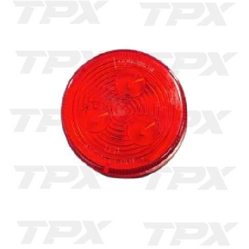 LIGHT 2.5" ROUND RED LED 3 DIODE
