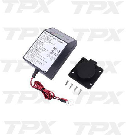 BRIGHTWAY 12V 5.0 AMP BATTERY CHARGER
