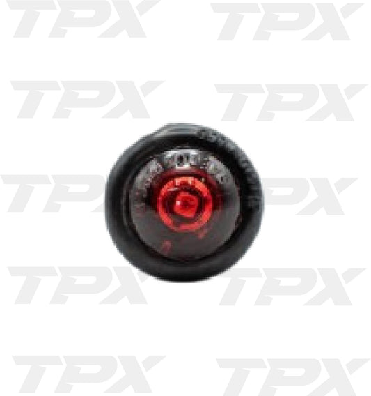 3/4" LED Bullet Light Red