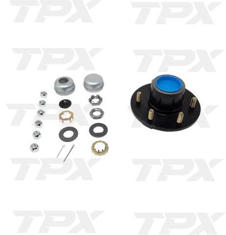 HUB KIT PRE-GREASED 655 6K