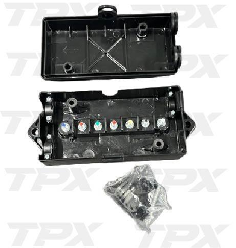 7-Way Junction Box with Hardware