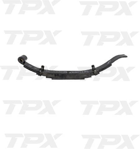 5 LEAF SLIPPER SPRING 1/2" WIDE x 30" LONG RUBBER BUSHING