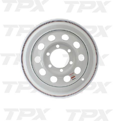 White Mod Wheel 16"x6" 6-Lug