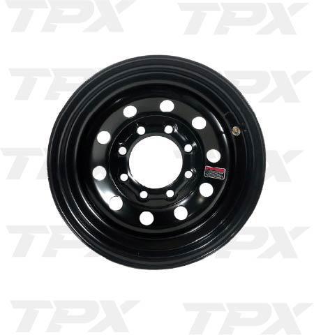 BLACK MOD WHEEL 16"x6"  8 LUG 4480lbs