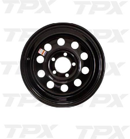 BLACK MOD WHEEL 15"x6" 5 ON 5