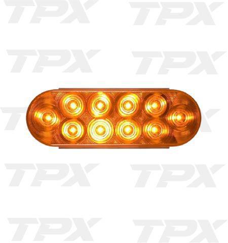 Light LED 6” Oval Amber