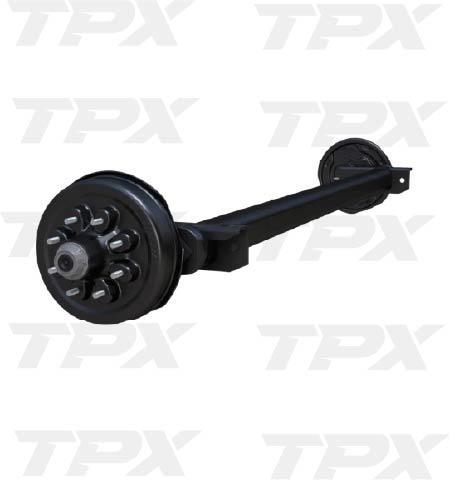 7k TORSION AXLE 86HF 72OB 10UT ELEC BRAKES