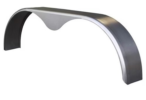 Fender, Tandem Axle, Teardrop, 9" W x 72" L x 20.50" H  Aluminum Smooth