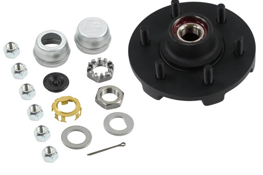 PRE-GREASED HUB KIT 3.5K 655 1.720" SEAL
