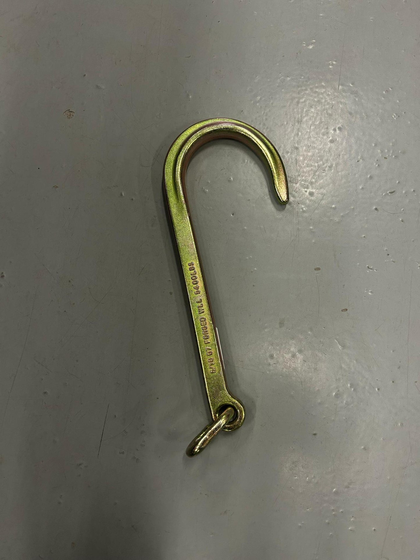 14" FORGED AUTO TOW HOOK WITH 1/2" LINK