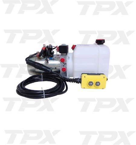 KTI PUMP HYD DBL ACTING 3-WAY 3QT AND HARNESS