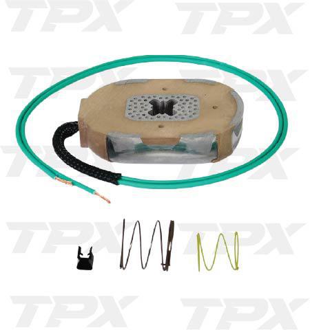 BRAKE MAGNET KIT 10x2.25 DEXTER GREEN WIRE