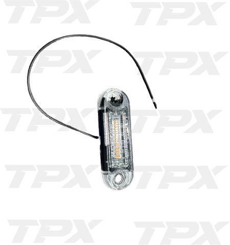 LED, Amber Clear Lens, S26 Clearance Light - TPX3504410