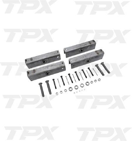 Triple-Axle Trailer Equalizer kit for 2" Slipper springs -10-1/82 long equalizers