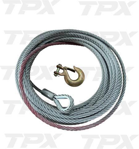Steel Cable for 17500lb Winch